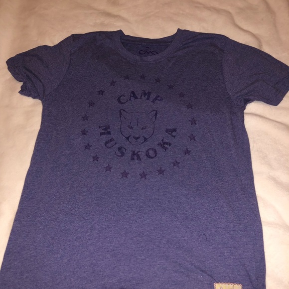 Purple camp Muskoka T-shirt - Picture 1 of 1